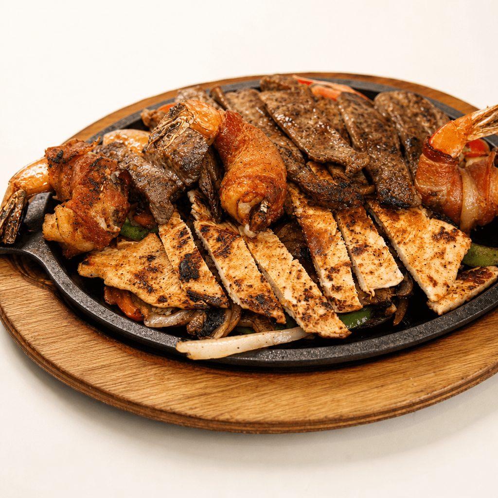 Fajitas Trio.