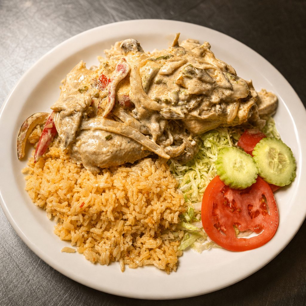 Pollo en Crema (Salvadorian).