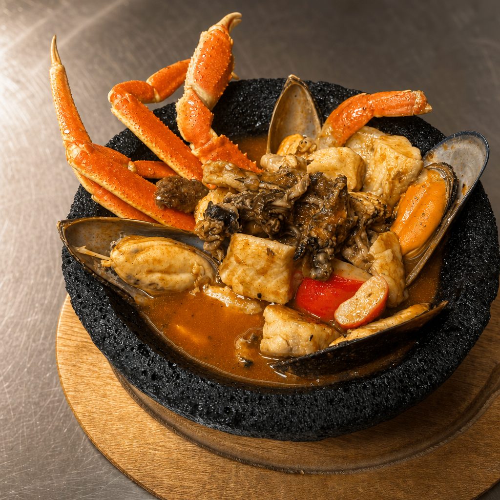 Molcajete De Mariscos.